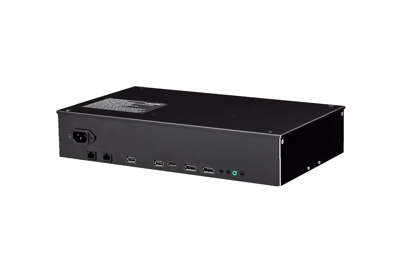 External OLED control unit with power, signal and service interfaces