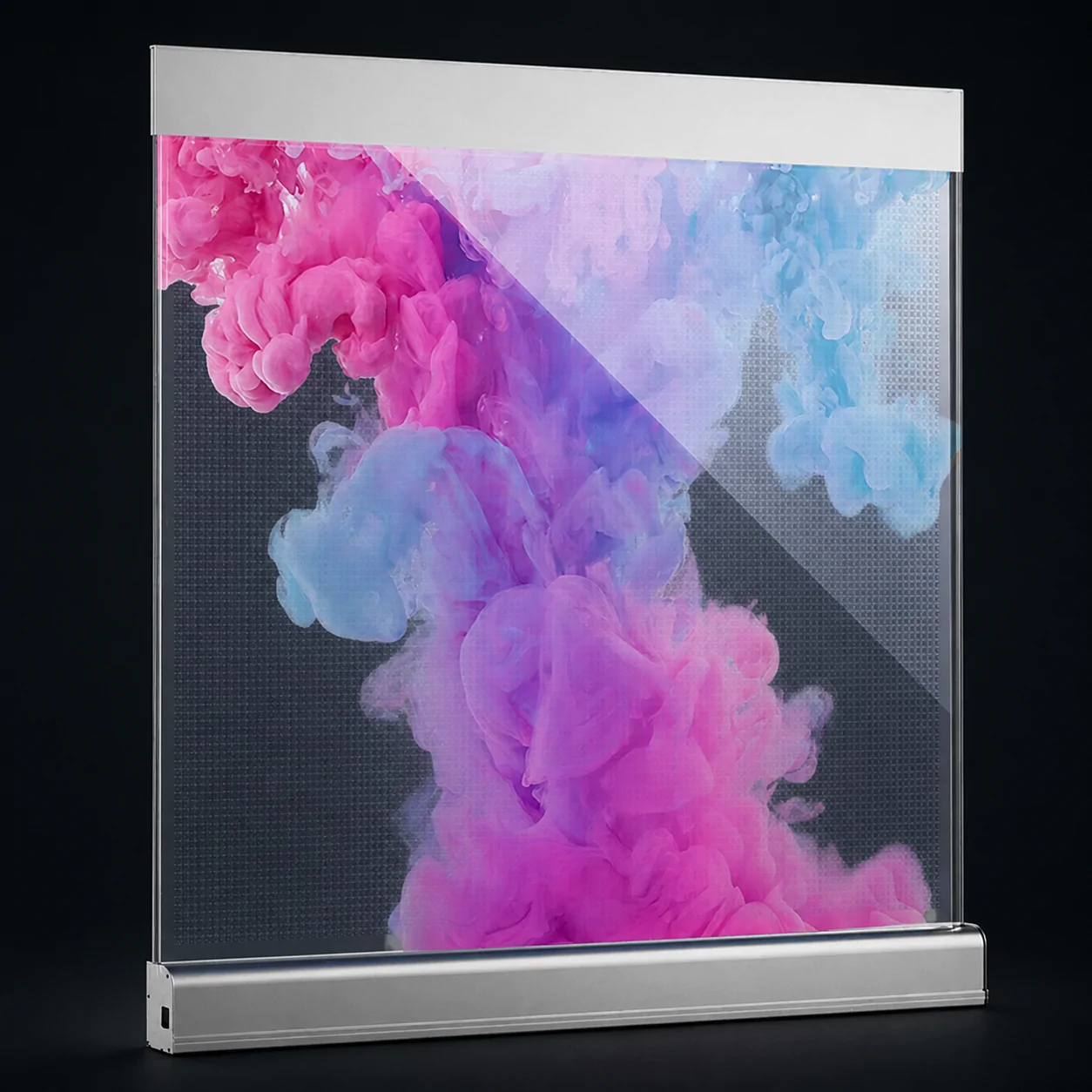 Laminated transparent LED glass display from the reviewed supplier catalogue